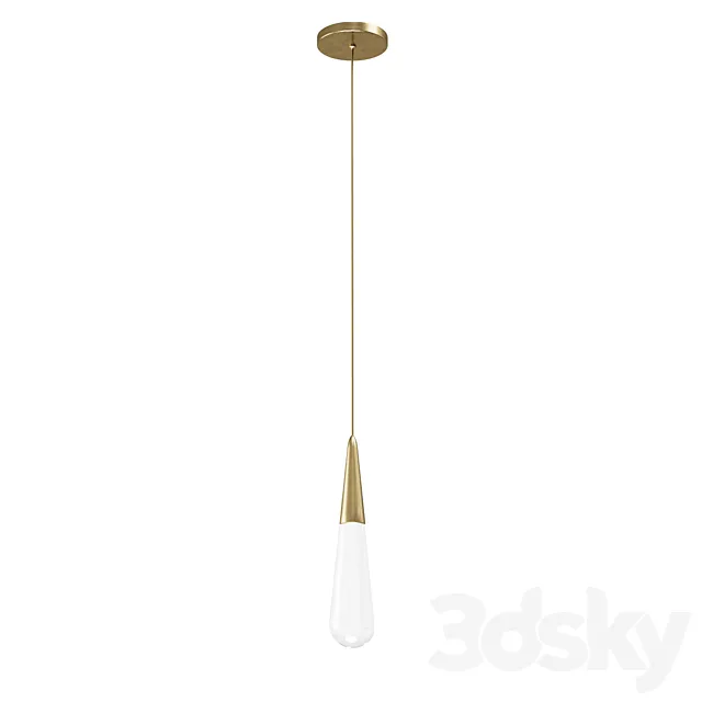 Reference: PD1856Q Pendant Light The Pour Lights by Romatti 1 3D Model