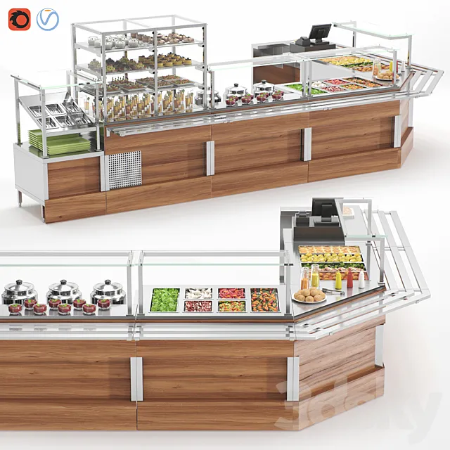 REFETTORIO power distribution line 3DModel