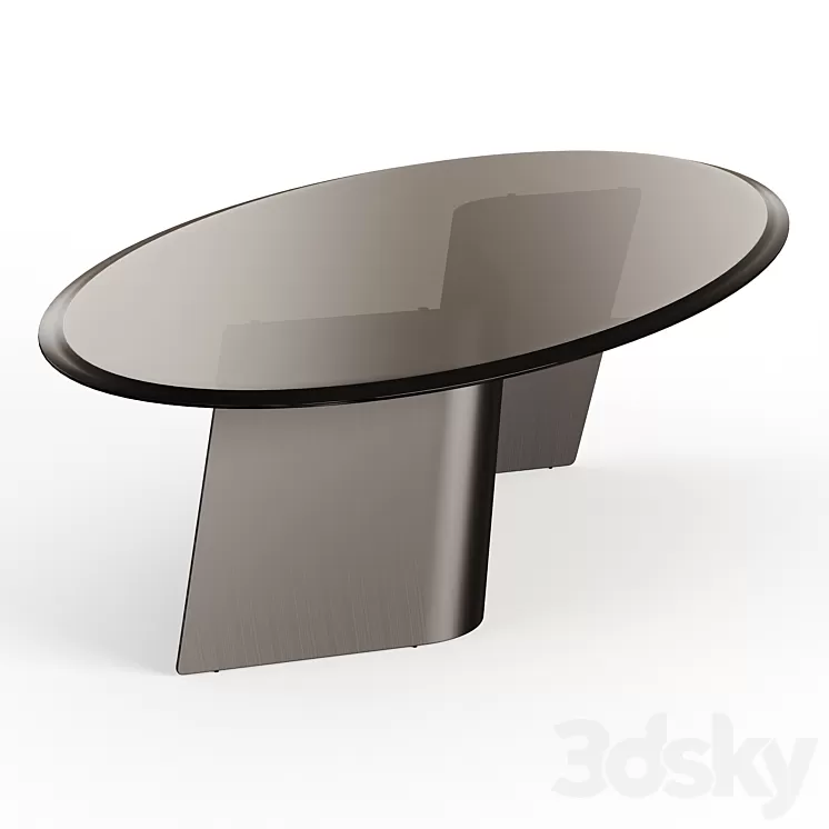 Reflex Angelo ESSE Oval Coffee Table By Tulczinsky 3D Model
