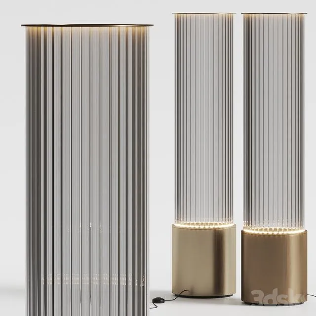 Reflex Comete Floor Lamp 3D Model Reflex Comete Floor Lamp 3D Model