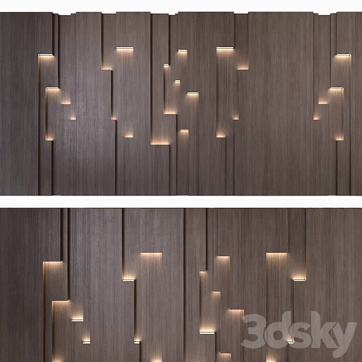 Reforma 001 wall panel 3D Model Free Download