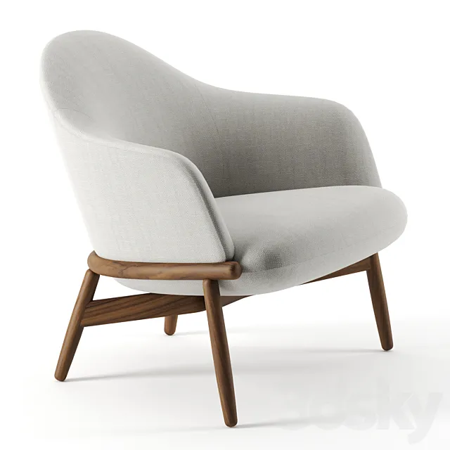 Reframe lounge chair by Herman Miller 3D Model Reframe lounge chair by Herman Miller 3D Model