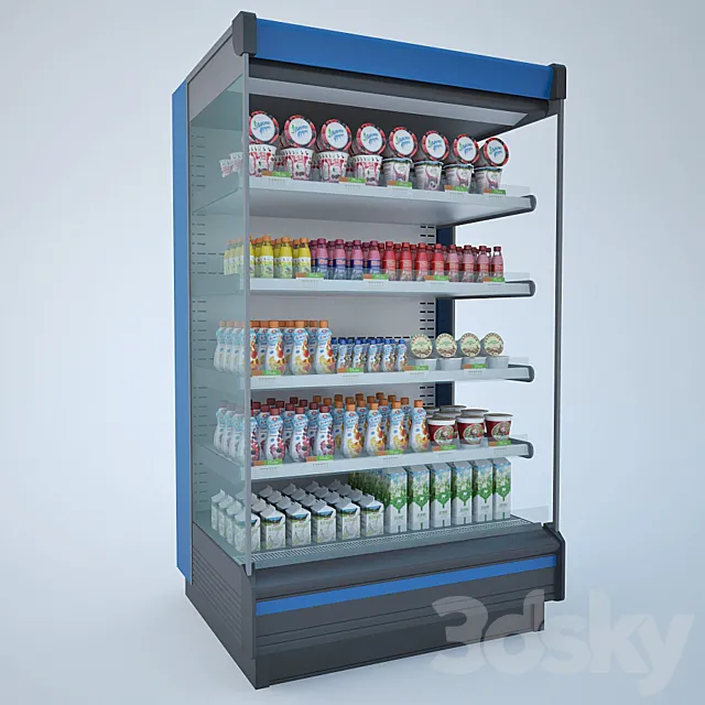 Refrigerated cabinet Linde Monaxis 3D Model