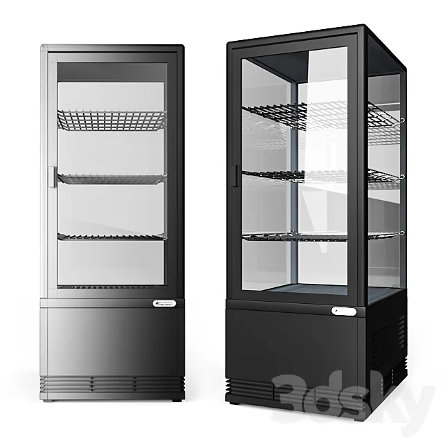 Refrigerated display case Frosty 3D Model Refrigerated display case Frosty 3D Model