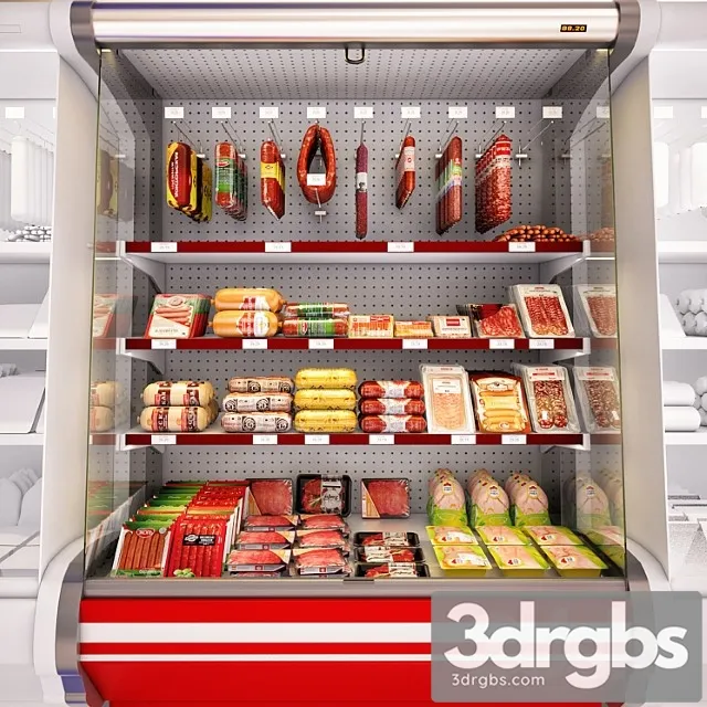 Refrigerated Showcase Fortune 2 3D Model Download