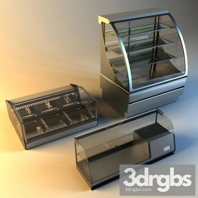 Refrigerated Showcases 3D Model Download