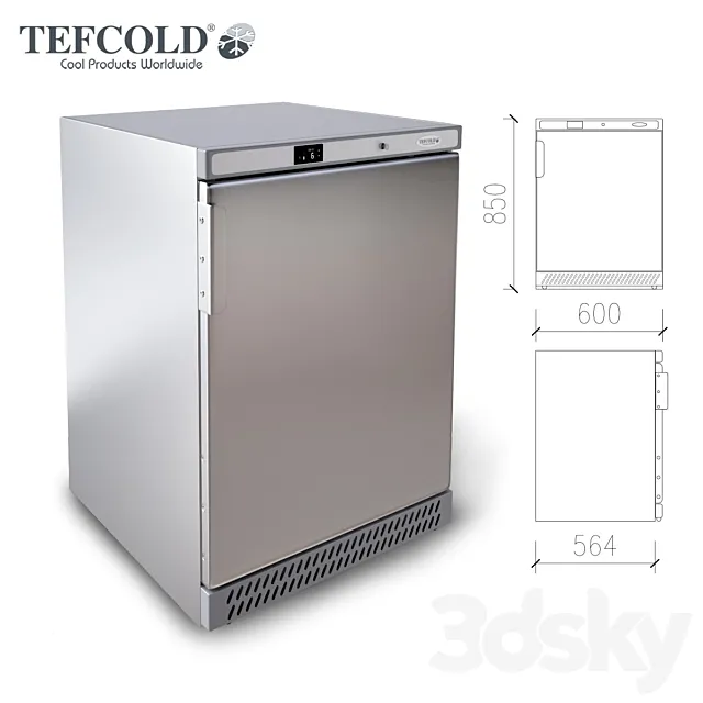 Refrigerated Tefcold – UR200S 3DModel