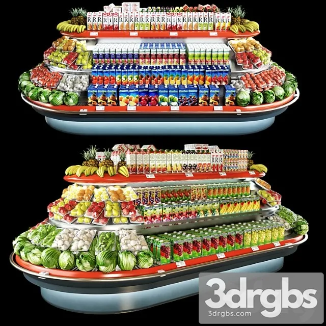 Refrigerating hill bonnetneve amphi loggia long 3D Model Download