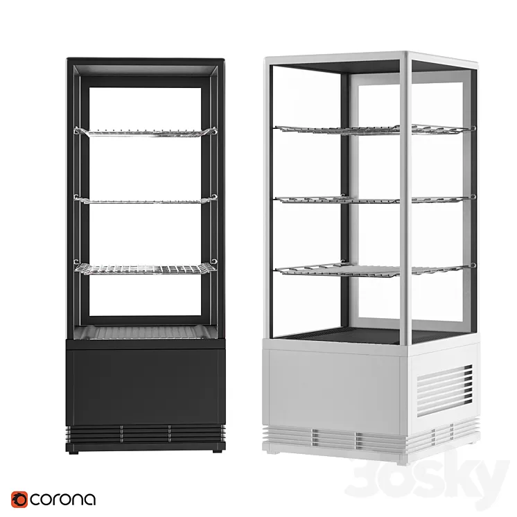 Refrigeration showcase Frosty 3D Model