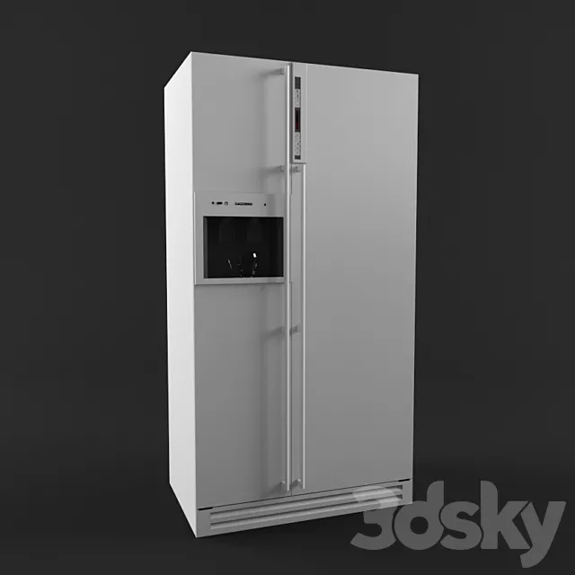 Refrigerator Gaggenau 3D Model