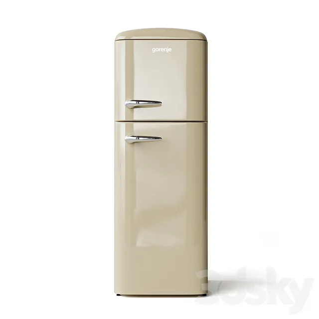 Refrigerator Gorenje RF 60309 3D Model
