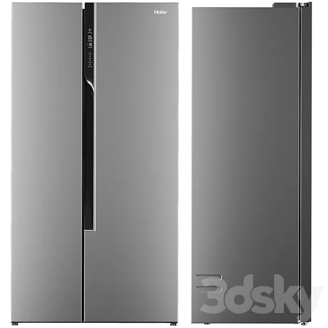 REFRIGERATOR HAIER HRF-535DM7RU 3DModel REFRIGERATOR HAIER HRF-535DM7RU 3DModel