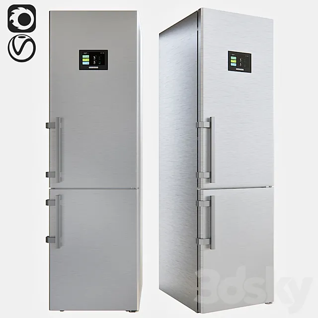 Refrigerator LIEBHERR CBNPES 4878 3D Model