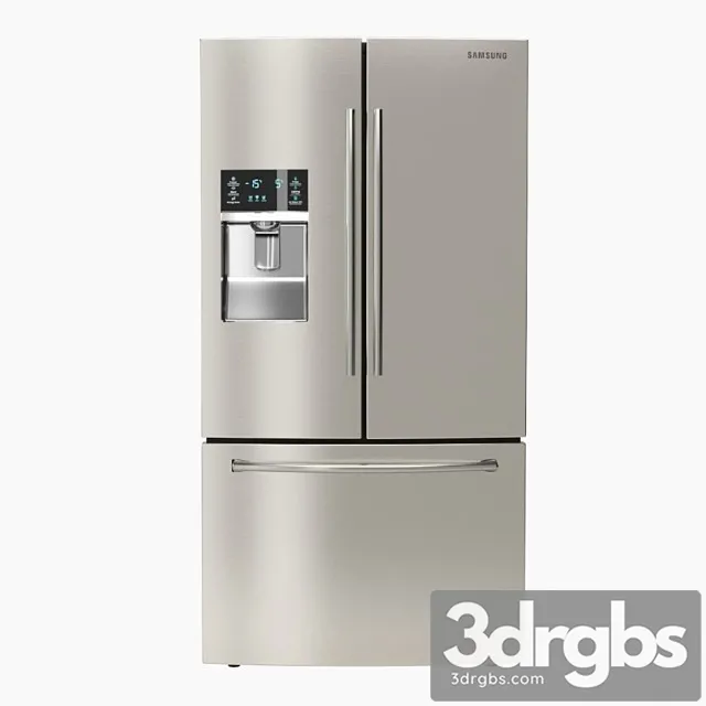 Refrigerator Samsung RF28HFEDBSG 3D Model Download