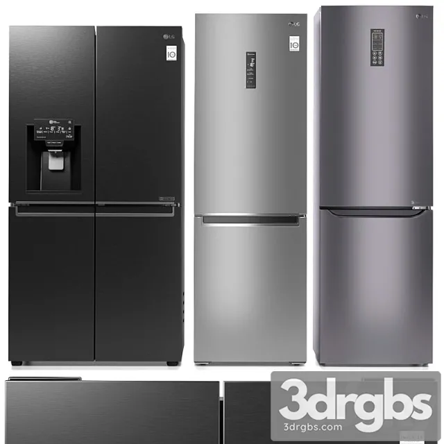 Refrigerator set lg 4 Refrigerator set lg 4
