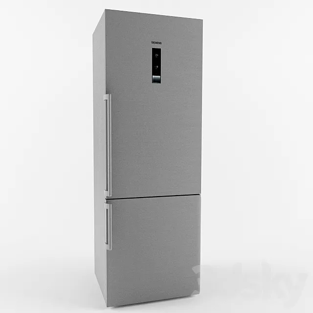 Refrigerator Siemens KG 49NAI22R 3D Model