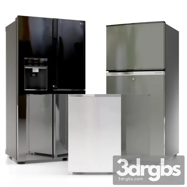 Refrigerators 3D Model Download