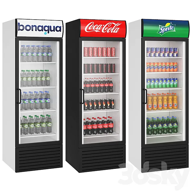 Refrigerators 3D Model