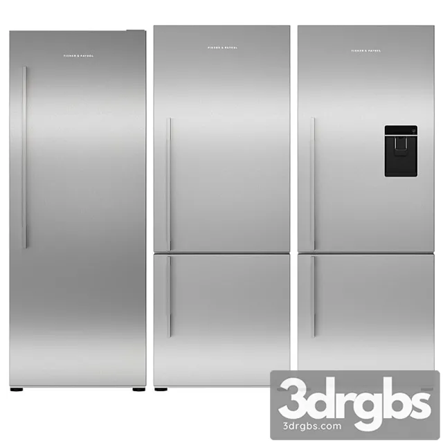 Refrigerators fisher & paykel set 3 Refrigerators fisher & paykel set 3