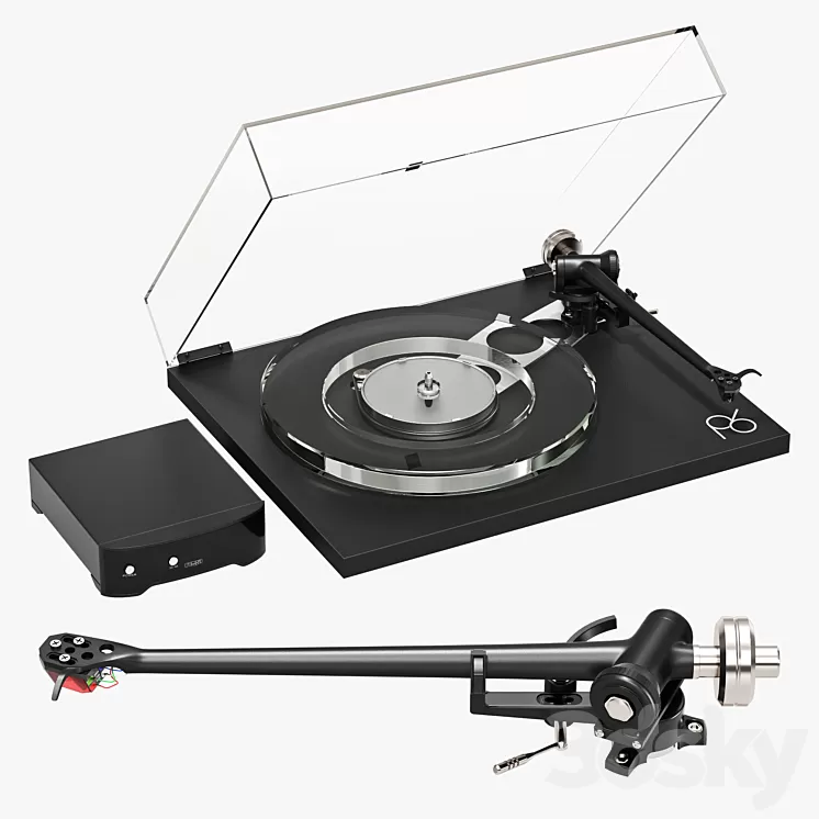 Rega planar 6 3D Model
