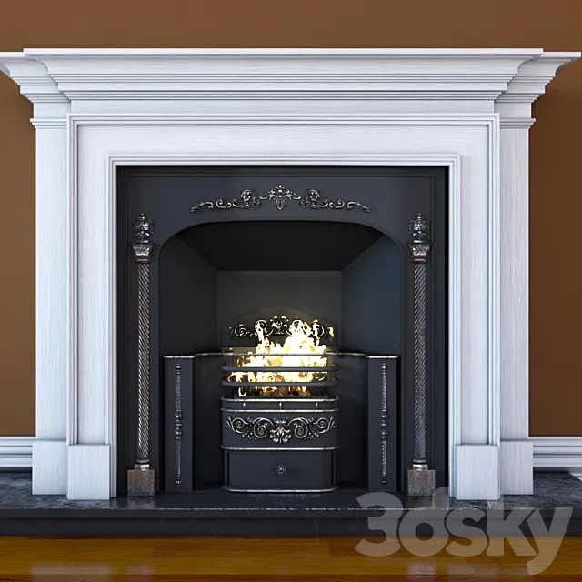 Regency hob grate 3DModel