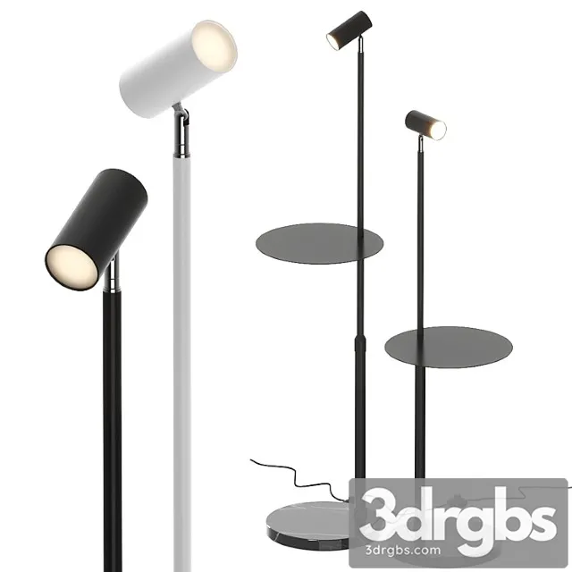 Relax Fan Europe Lighting Floor Lamp 3D Model Download