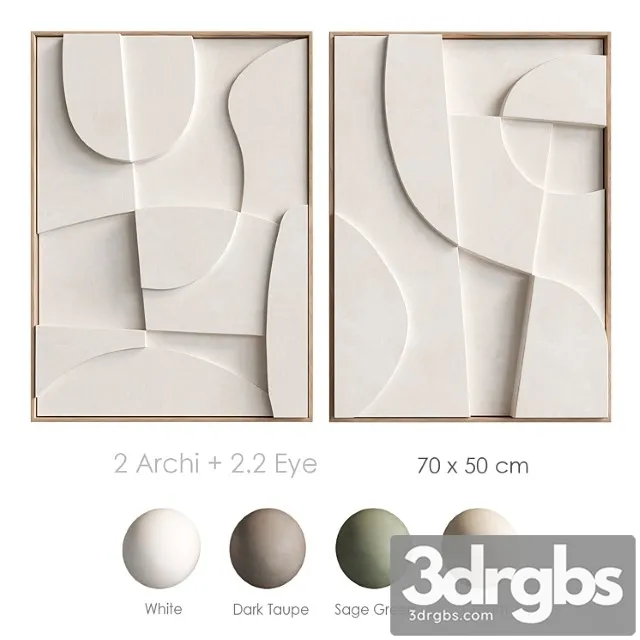 Relief archi eye edith beurskens