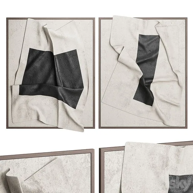 Relief artwork 3d art wall decor 3D Model