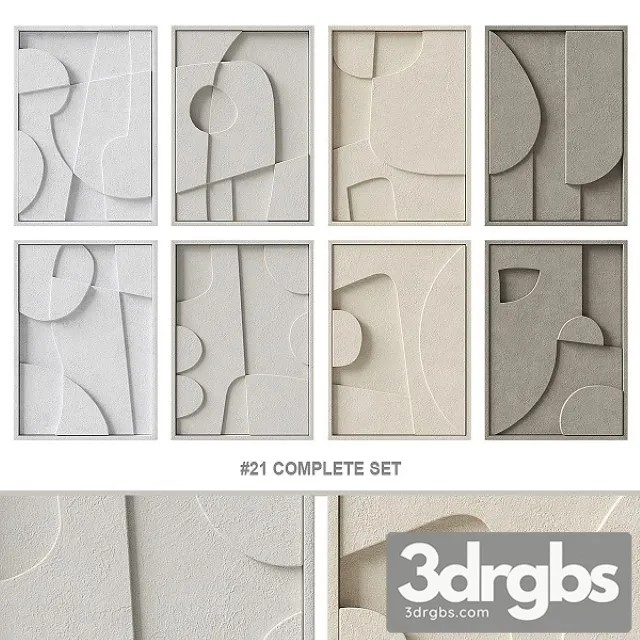 Relief Complete SET 3D Model Download