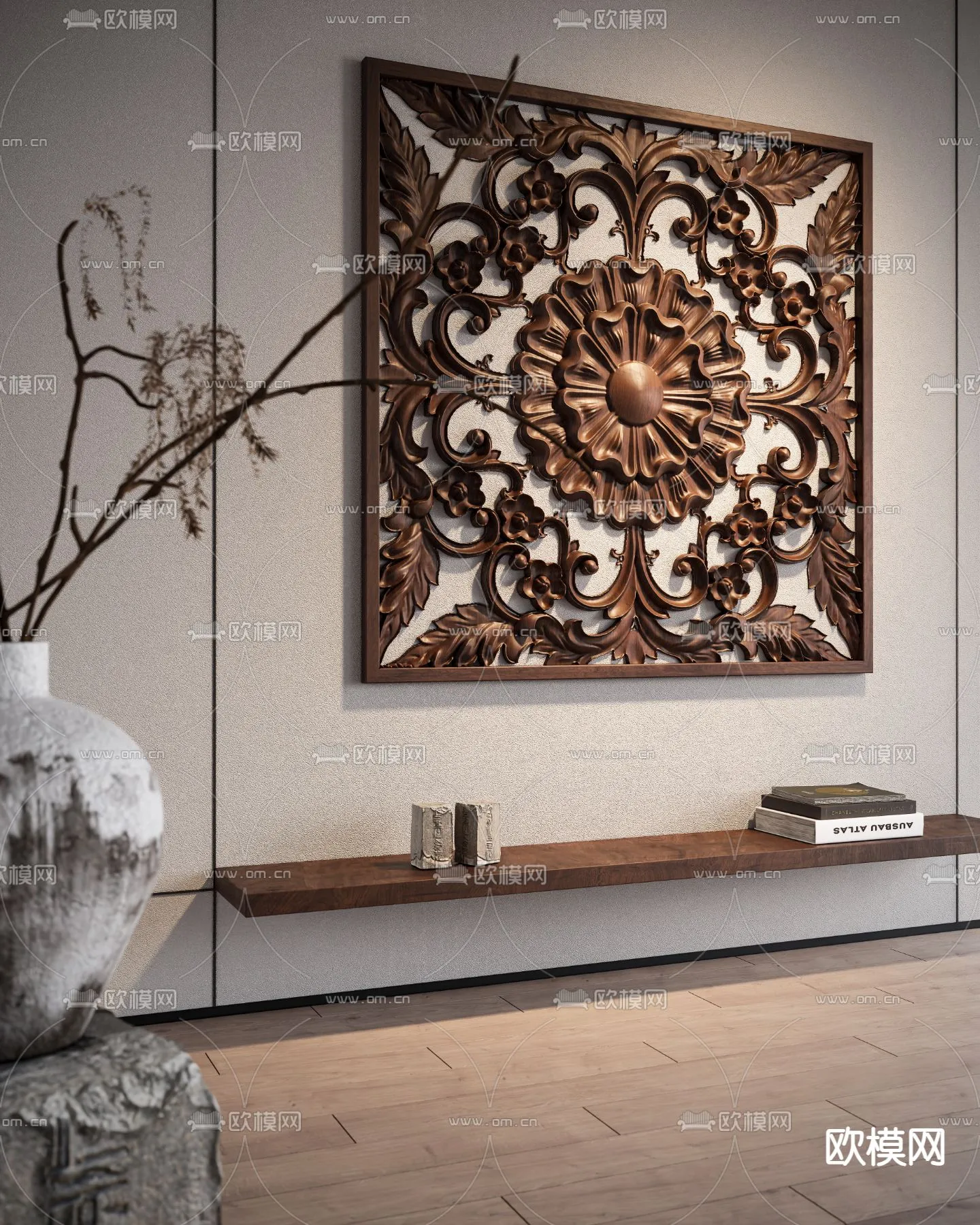 RELIEF – CORONA – 3D MODEL – 2927