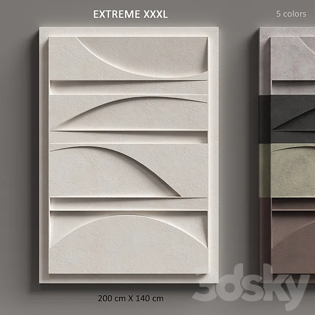 Relief EXTREME XXXL 3DModel