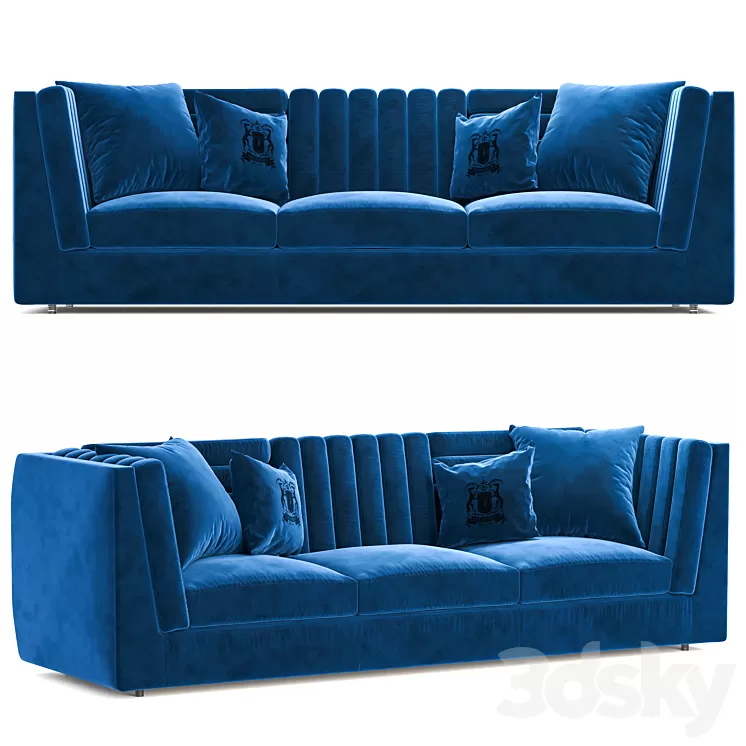 Relief sofa 3D Model Relief sofa 3D Model
