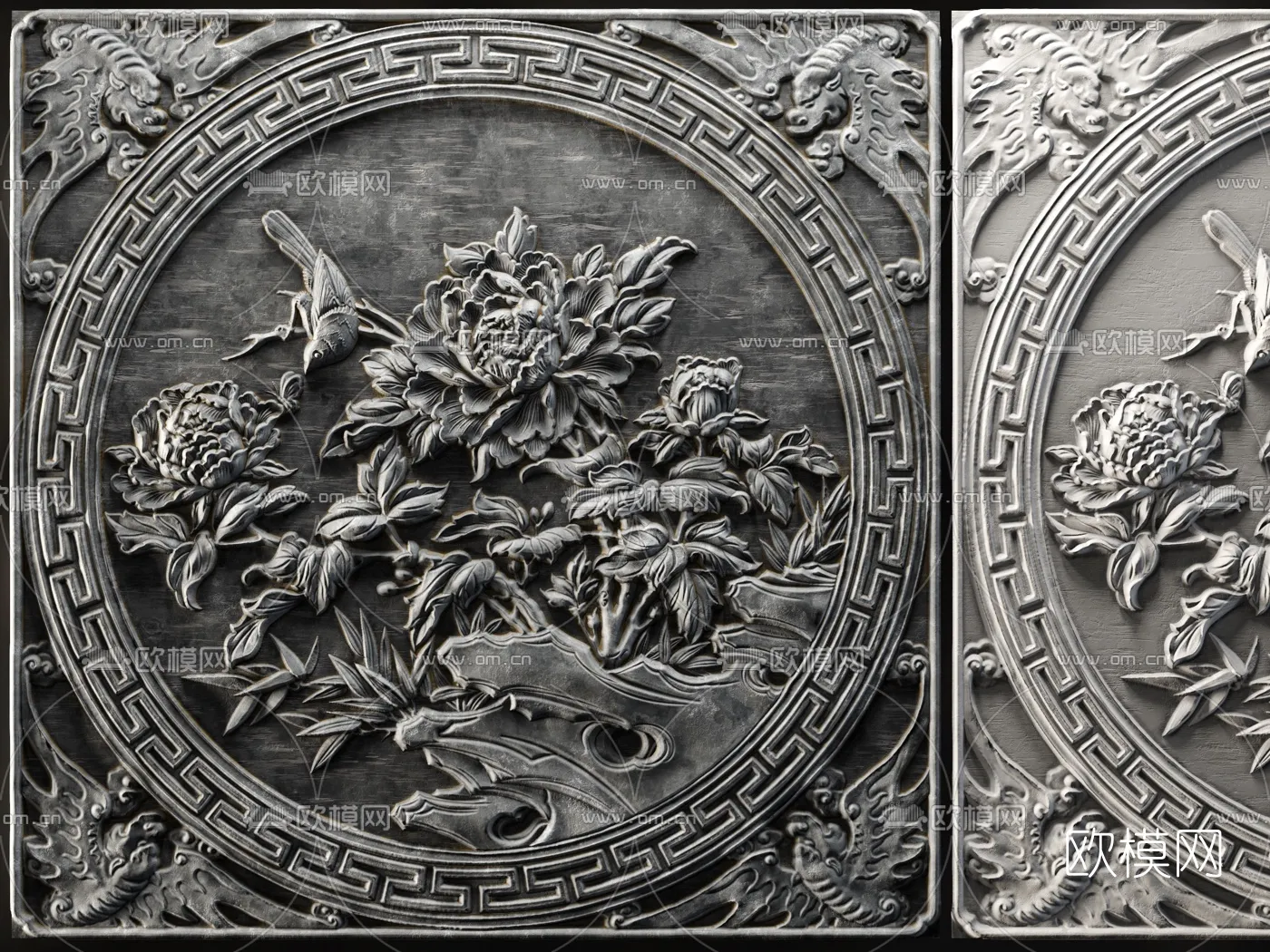 RELIEF – VRAY / CORONA – 3D MODEL – 2690