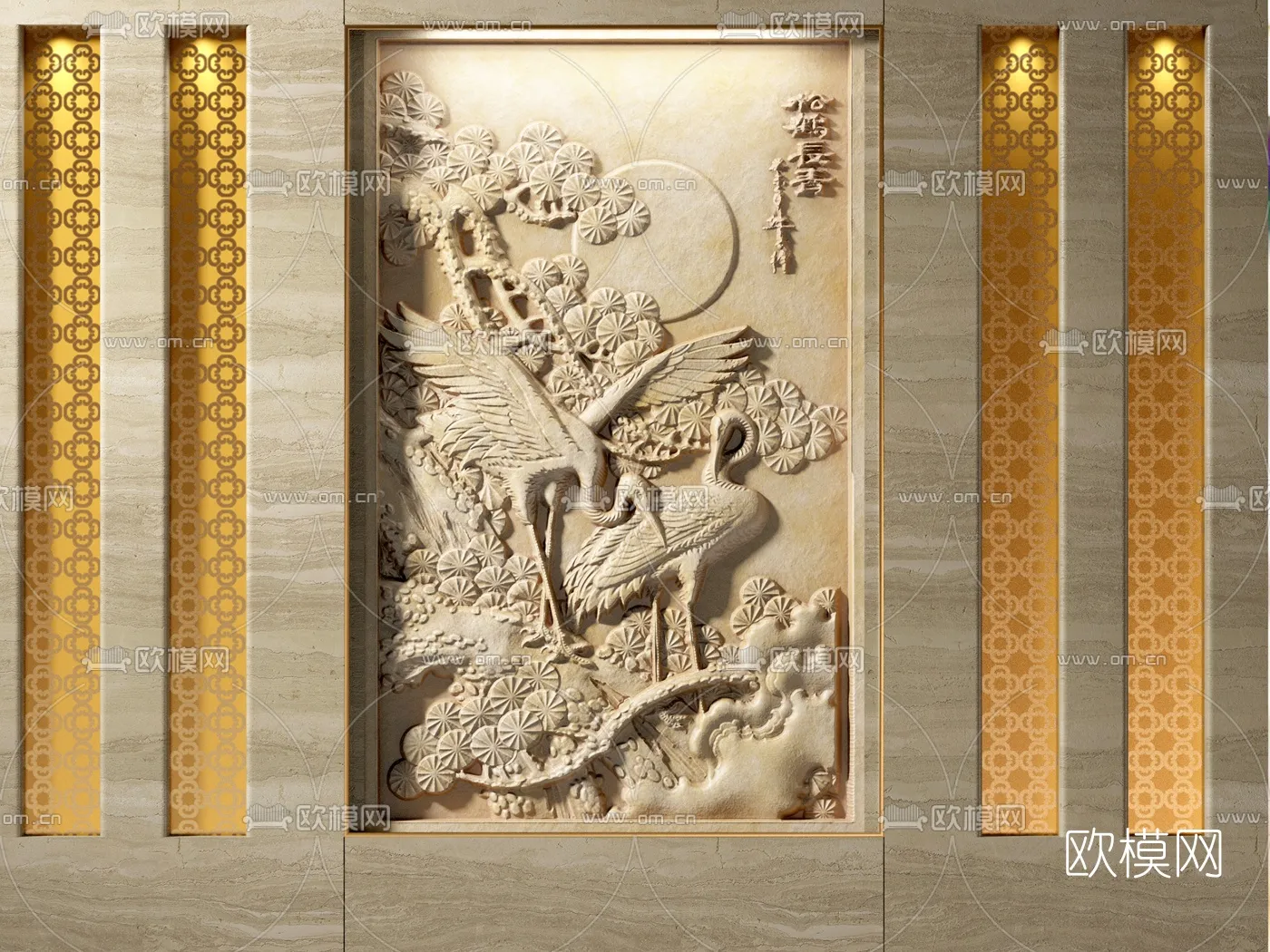 RELIEF – VRAY / CORONA – 3D MODEL – 2704