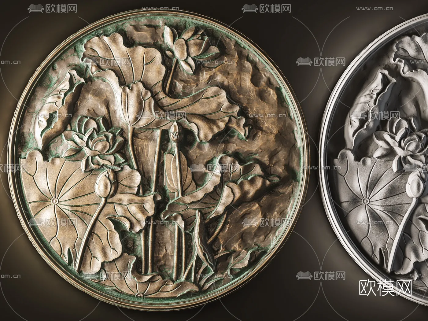 RELIEF – VRAY / CORONA – 3D MODEL – 2708