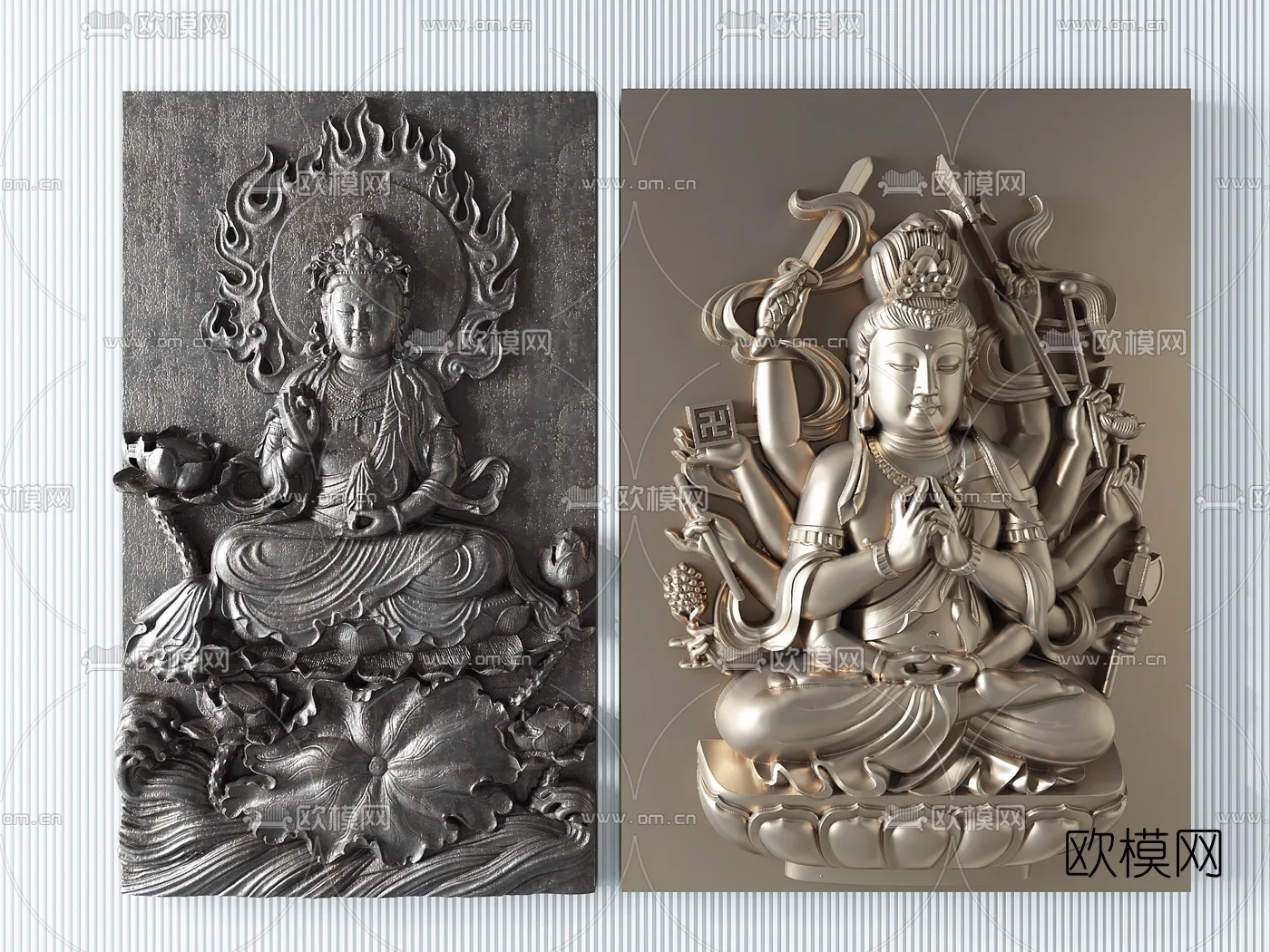 RELIEF – VRAY / CORONA – 3D MODEL – 2709