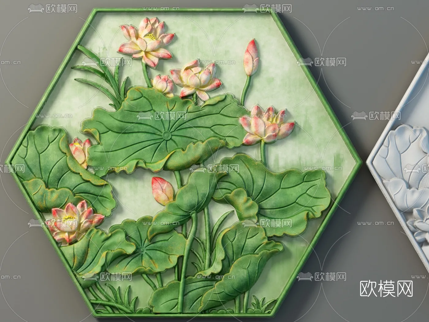 RELIEF – VRAY / CORONA – 3D MODEL – 2714