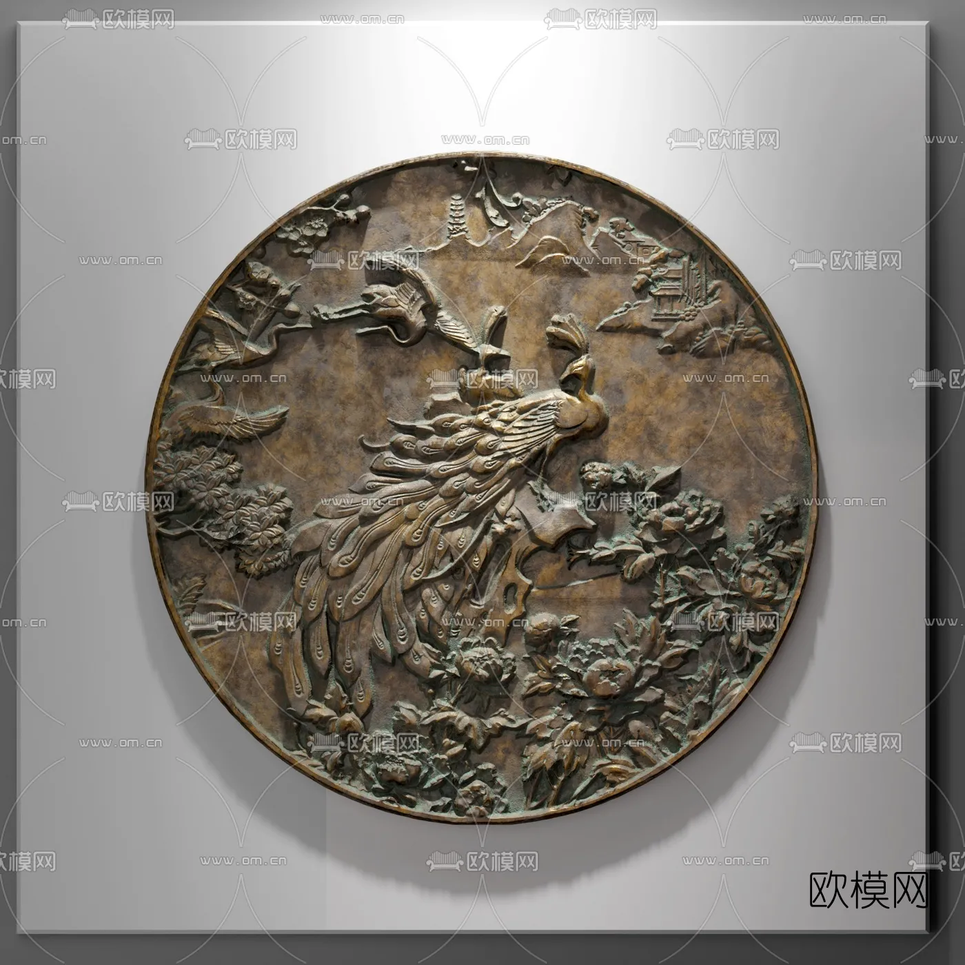 RELIEF – VRAY / CORONA – 3D MODEL – 2729