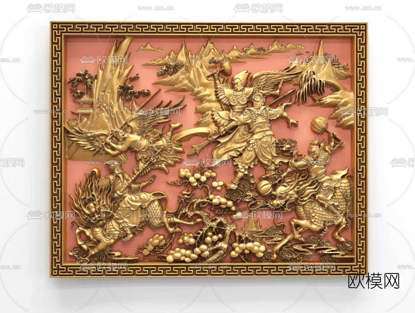 RELIEF – VRAY / CORONA – 3D MODEL – 2733