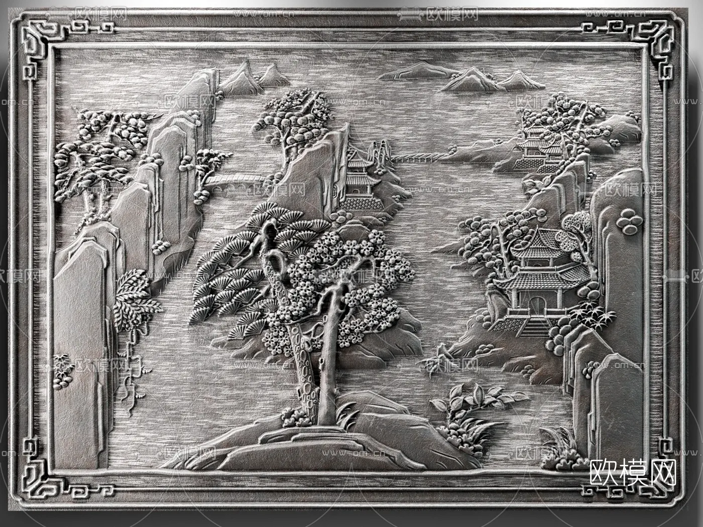 RELIEF – VRAY / CORONA – 3D MODEL – 2734