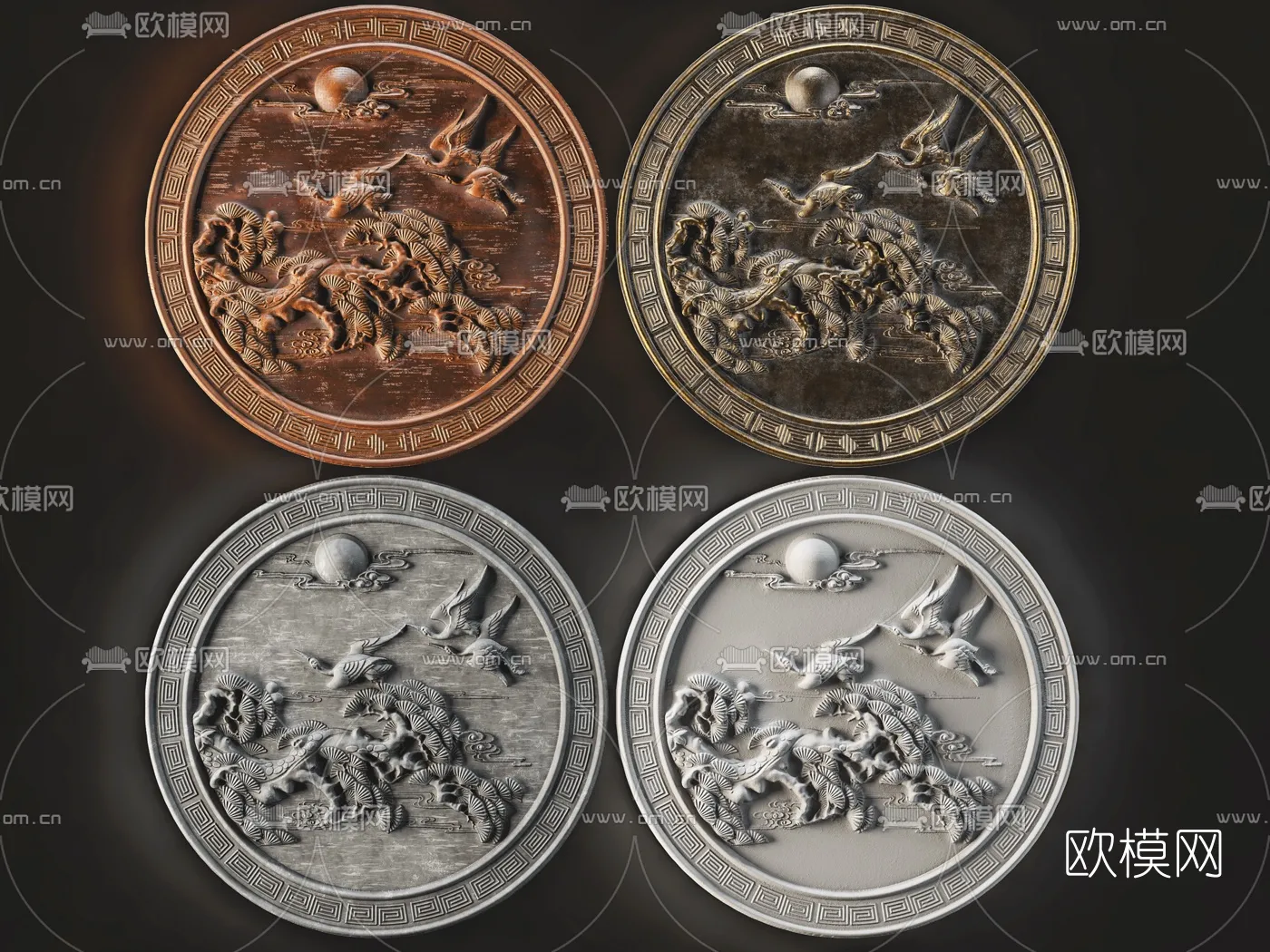 RELIEF – VRAY / CORONA – 3D MODEL – 2744