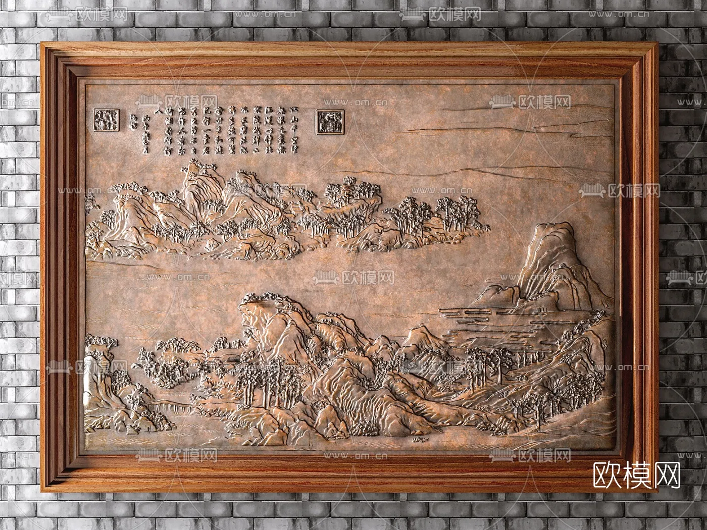 RELIEF – VRAY / CORONA – 3D MODEL – 2759