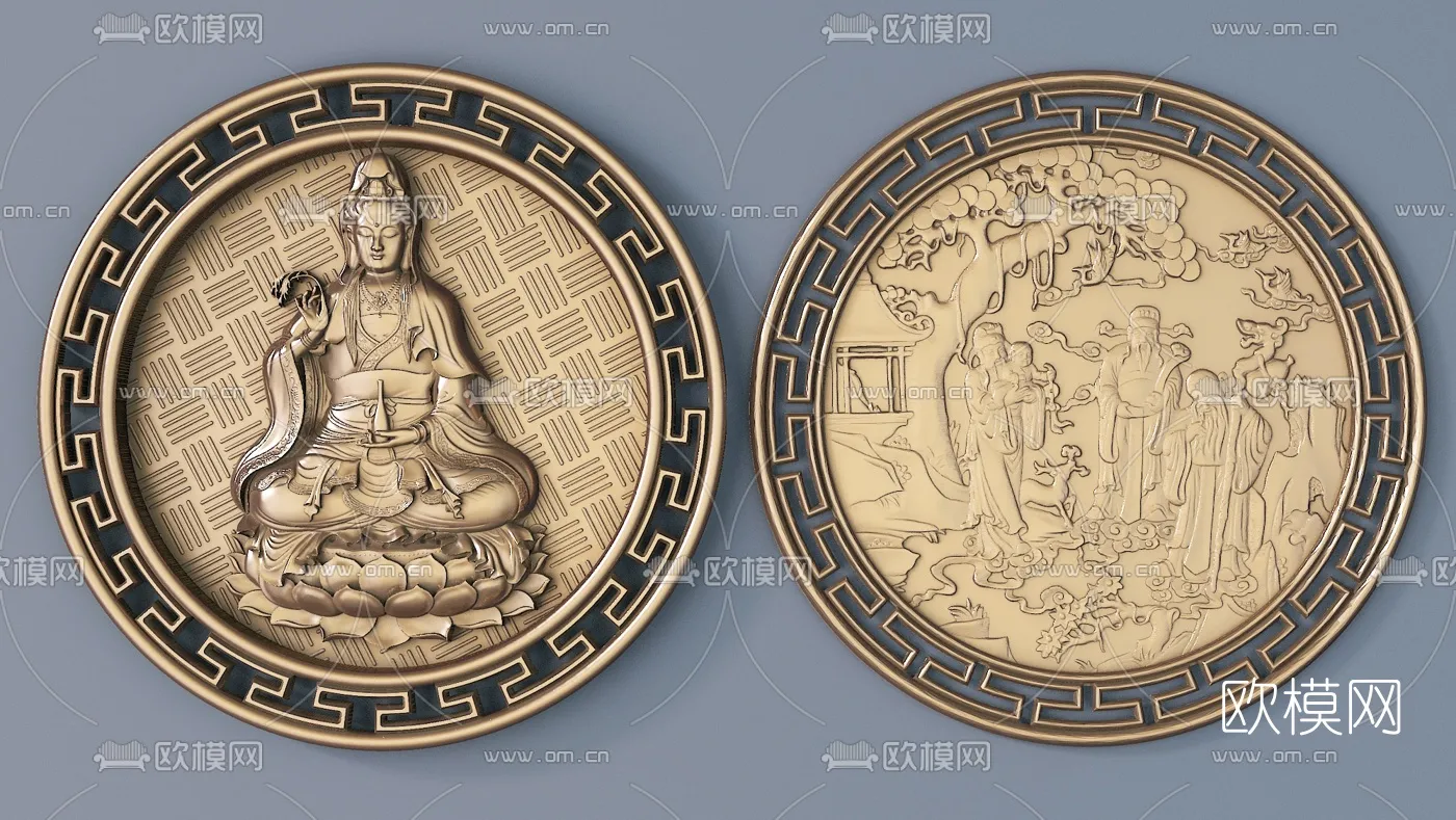 RELIEF – VRAY / CORONA – 3D MODEL – 2760