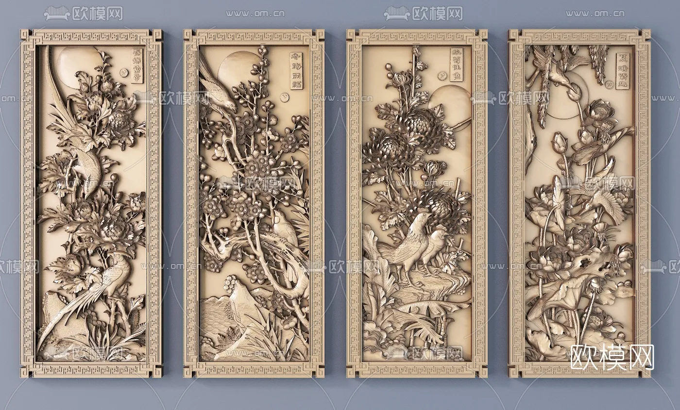 RELIEF – VRAY / CORONA – 3D MODEL – 2770