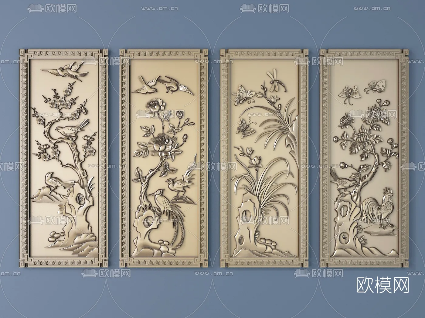 RELIEF – VRAY / CORONA – 3D MODEL – 2777