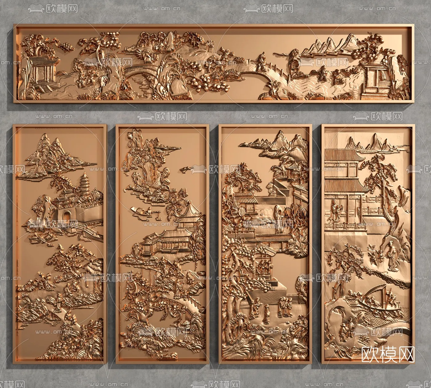 RELIEF – VRAY / CORONA – 3D MODEL – 2799