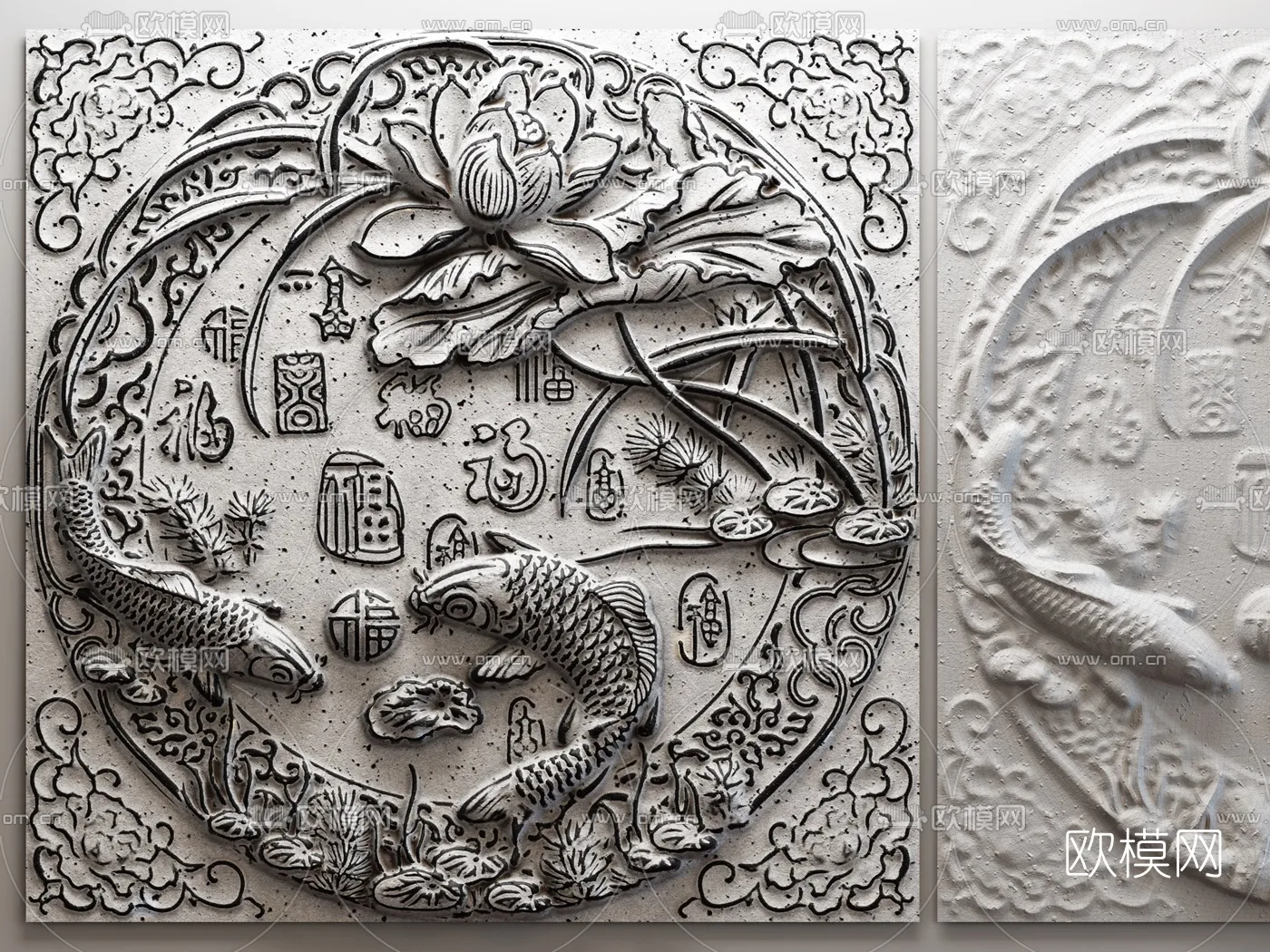 RELIEF – VRAY / CORONA – 3D MODEL – 2806