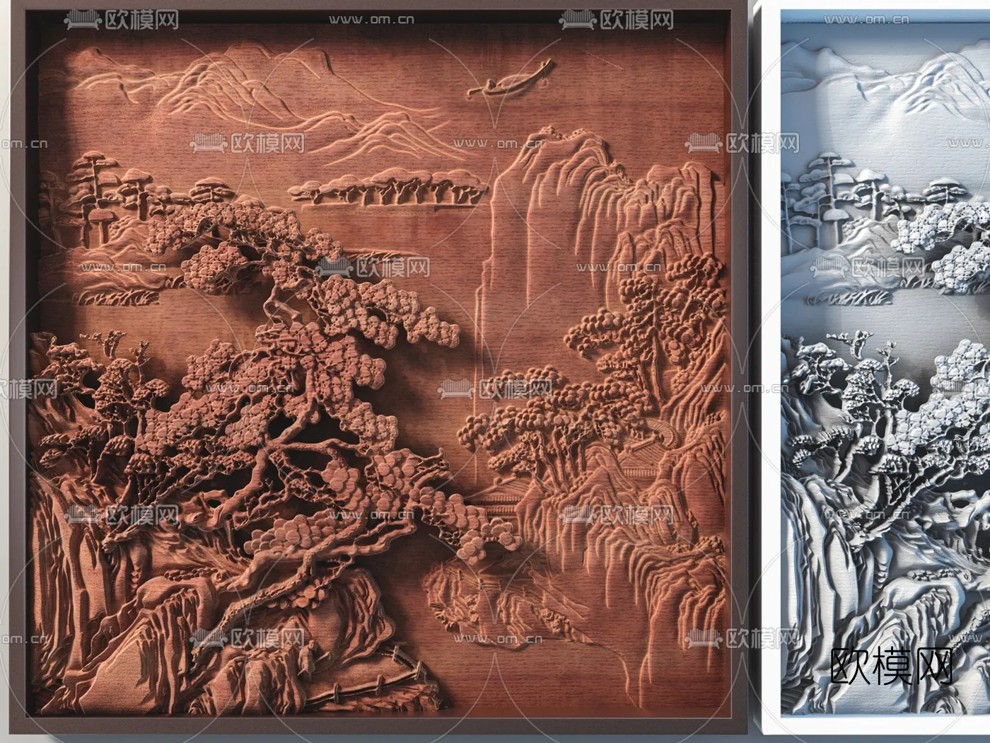 RELIEF – VRAY / CORONA – 3D MODEL – 2808