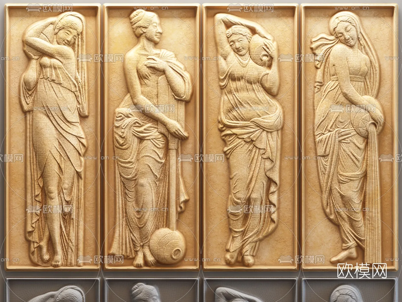 RELIEF – VRAY / CORONA – 3D MODEL – 2815