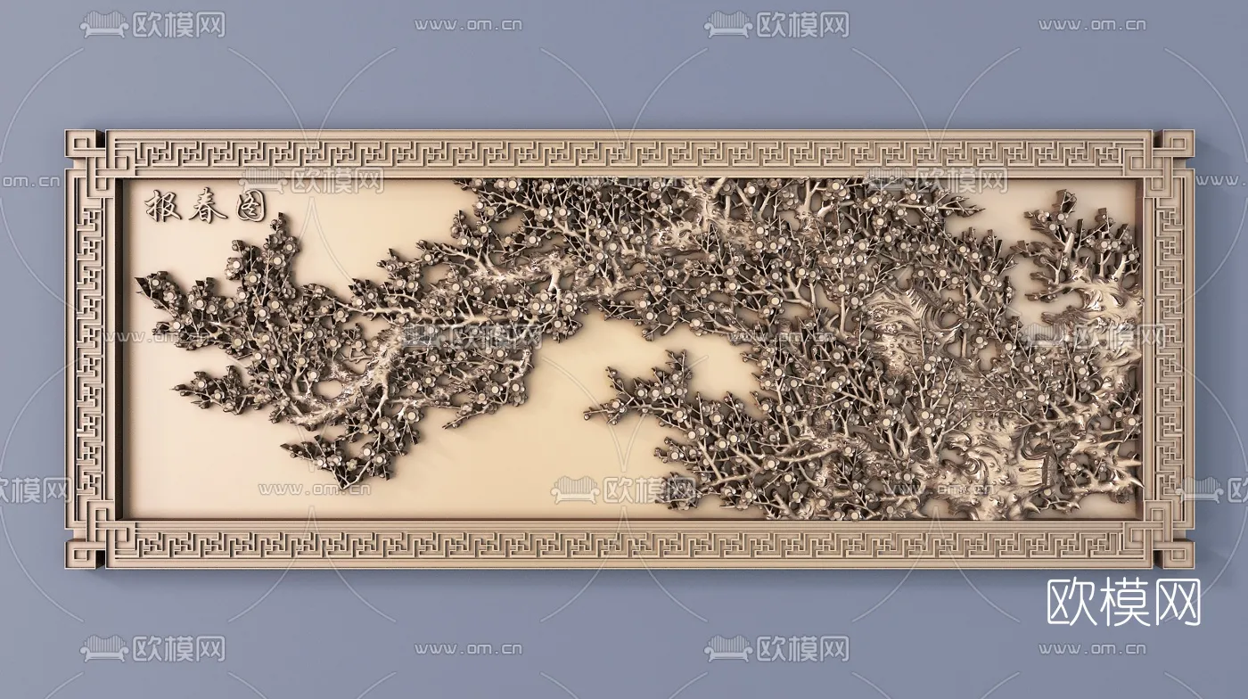 RELIEF – VRAY / CORONA – 3D MODEL – 2819